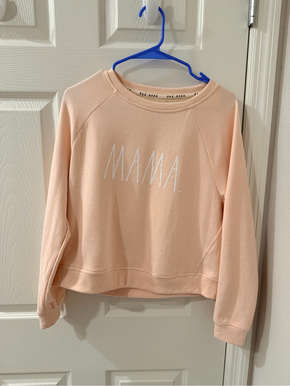 Light Pink "MAMA" Pullover Sweatshirt - So Soft!! Casual Women’s Sweater